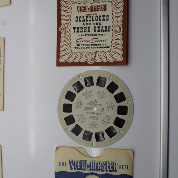 19 Vintage 1940s-50s Sawyers Single View-Master Reels Fairy Tales Hawaii Flowers - Picture 5 of 16